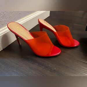 Red Olivia Ferguson Heels